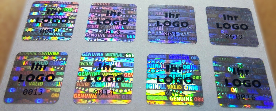 Header Hologramm Etiketten 1